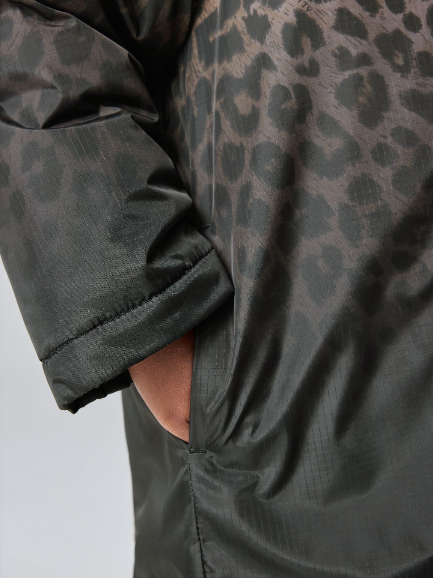 smALLSAINTS Leopard Print Younger Girls Coat