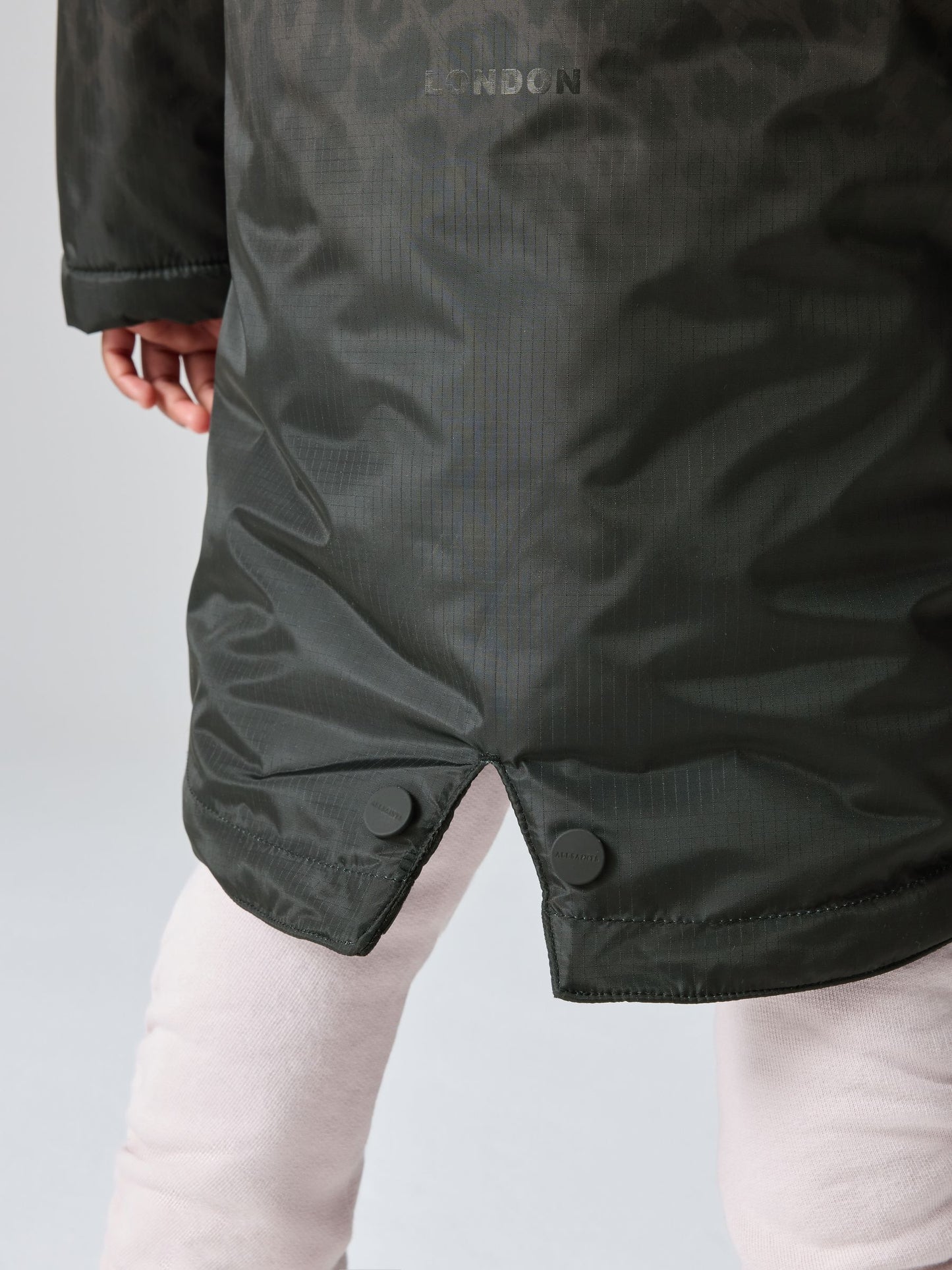 smALLSAINTS Leopard Print Younger Girls Coat