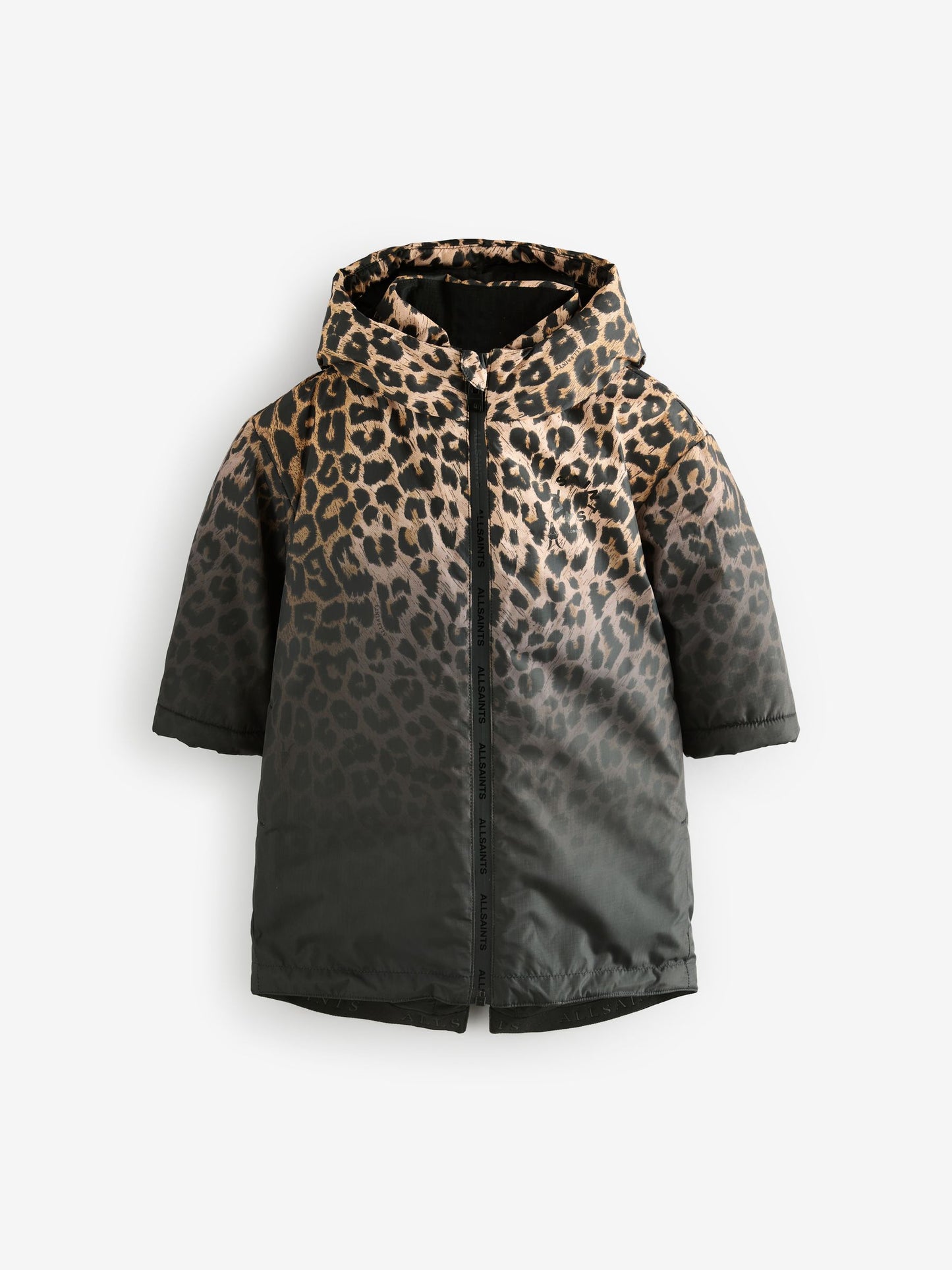 smALLSAINTS Leopard Print Younger Girls Coat