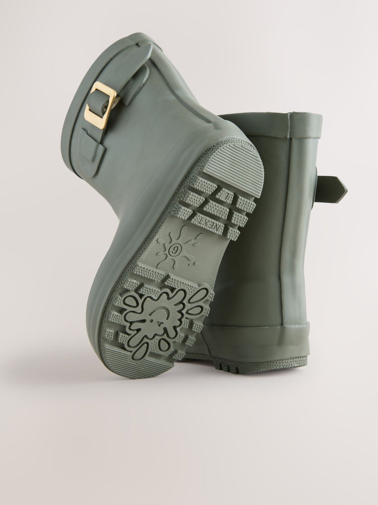 Yeşil Tokalı Yağmur Çizmesi