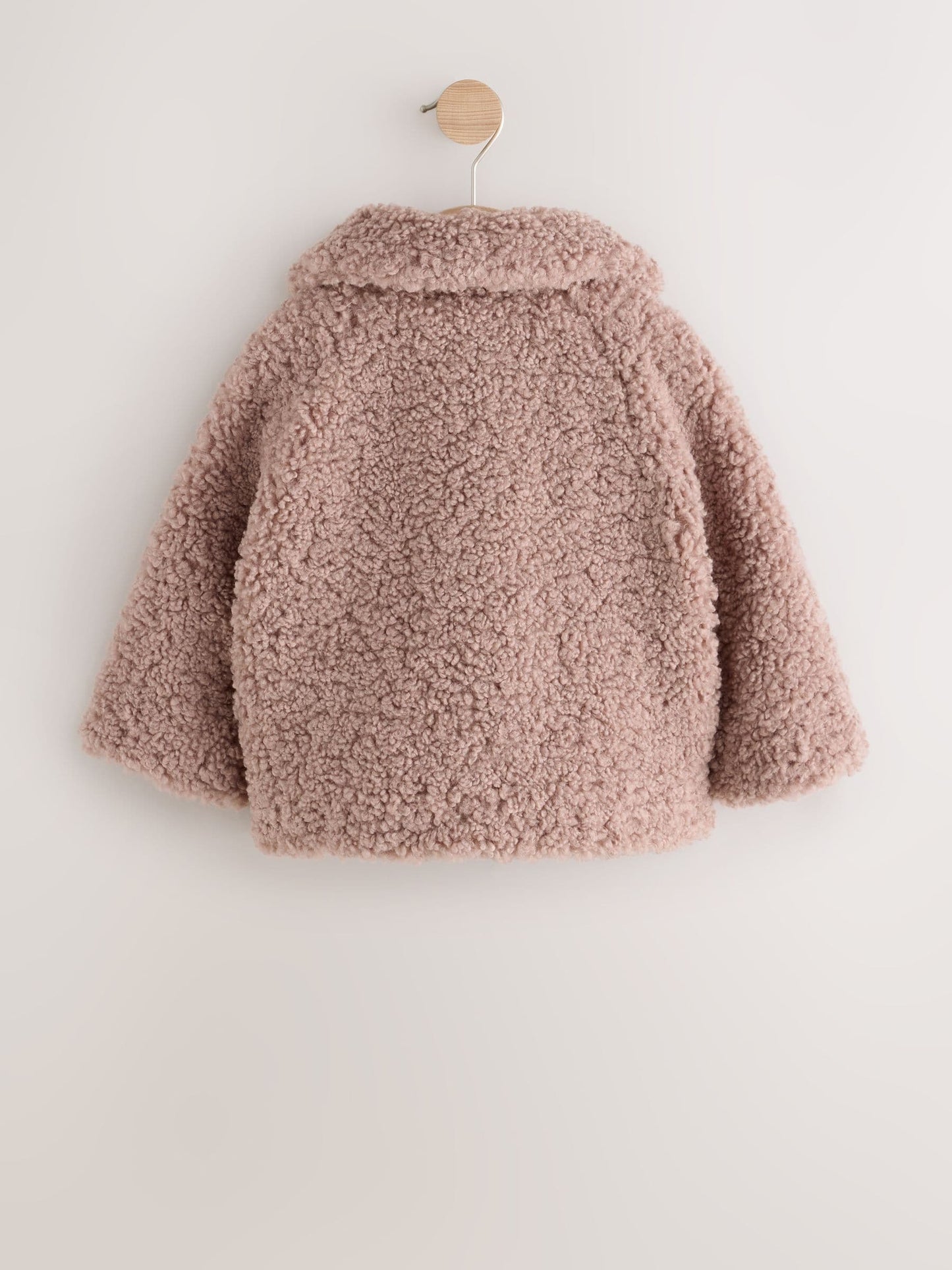 Mink Brown Borg Casual Jacket (12mths-7yrs)