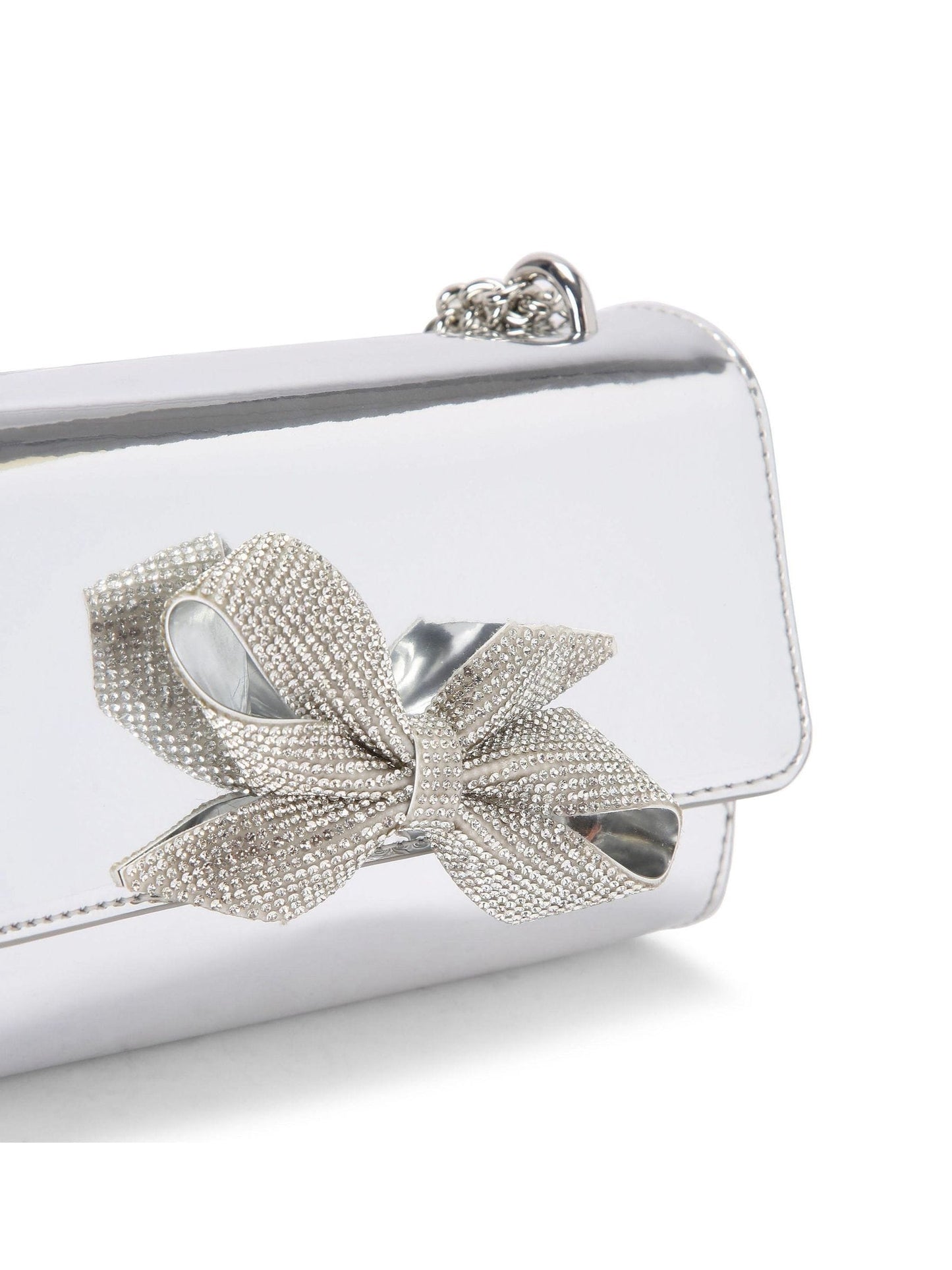 KG Kurt Geiger Gümüş Renk Clutch Çanta