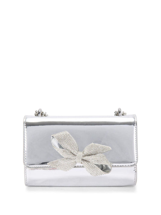 KG Kurt Geiger Gümüş Renk Clutch Çanta