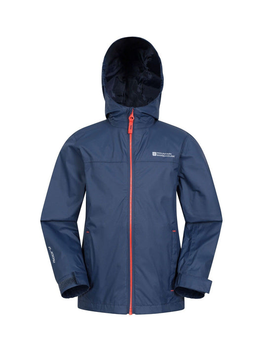 Mountain Warehouse Navy Blue Torrent Waterproof Jacket