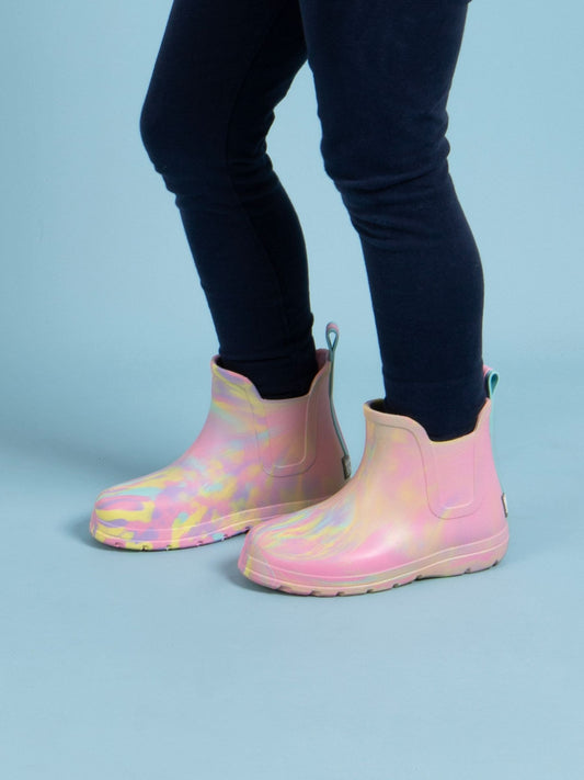 Totes Pink Childrens Chelsea Welly Boots
