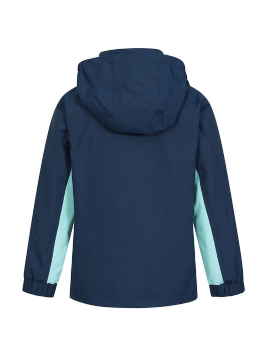 Mountain Warehouse Blue Chrome Lightning 3-in-1 Kids Waterproof Jacket