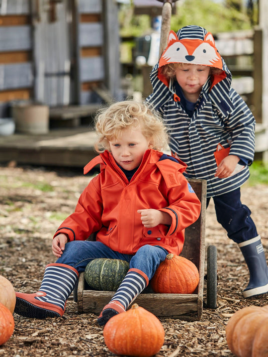 JoJo Maman Bébé Rust Cosy Fisherman's Jacket