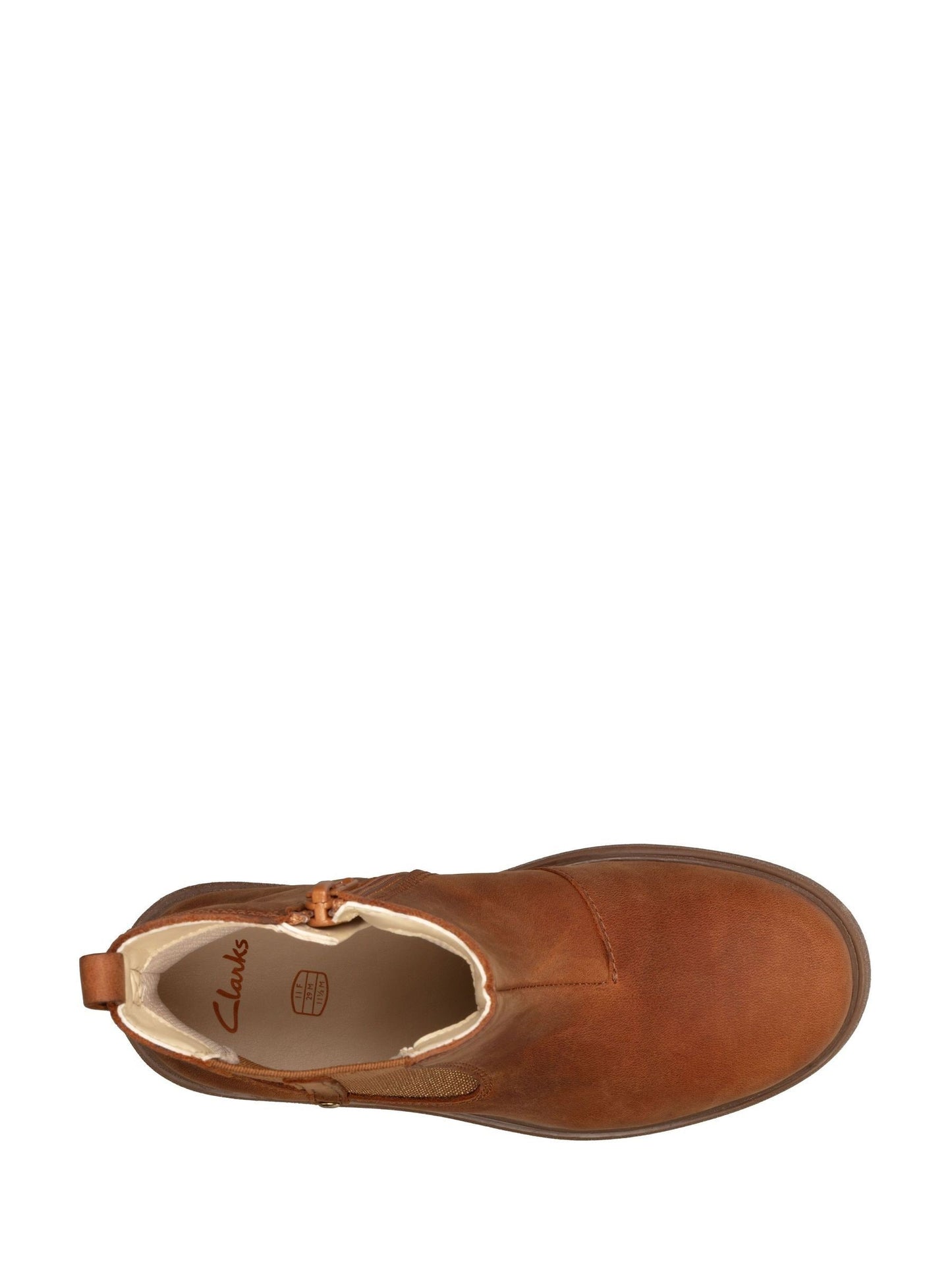 Clarks Brown Multi Fit Leather Astrol Orin Boots