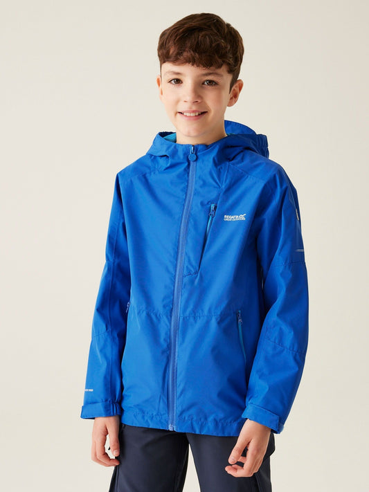 Regatta Blue Junior Calderdale III Waterproof Jacket