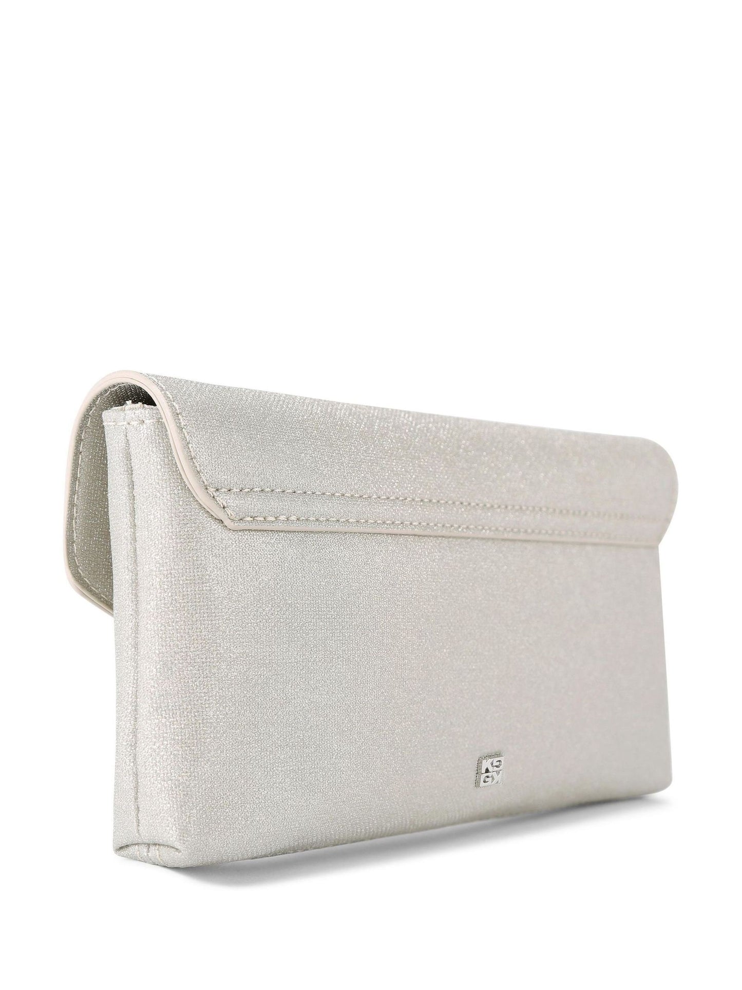 KG Kurt Geiger Gümüş Renk Bella Clutch Çanta