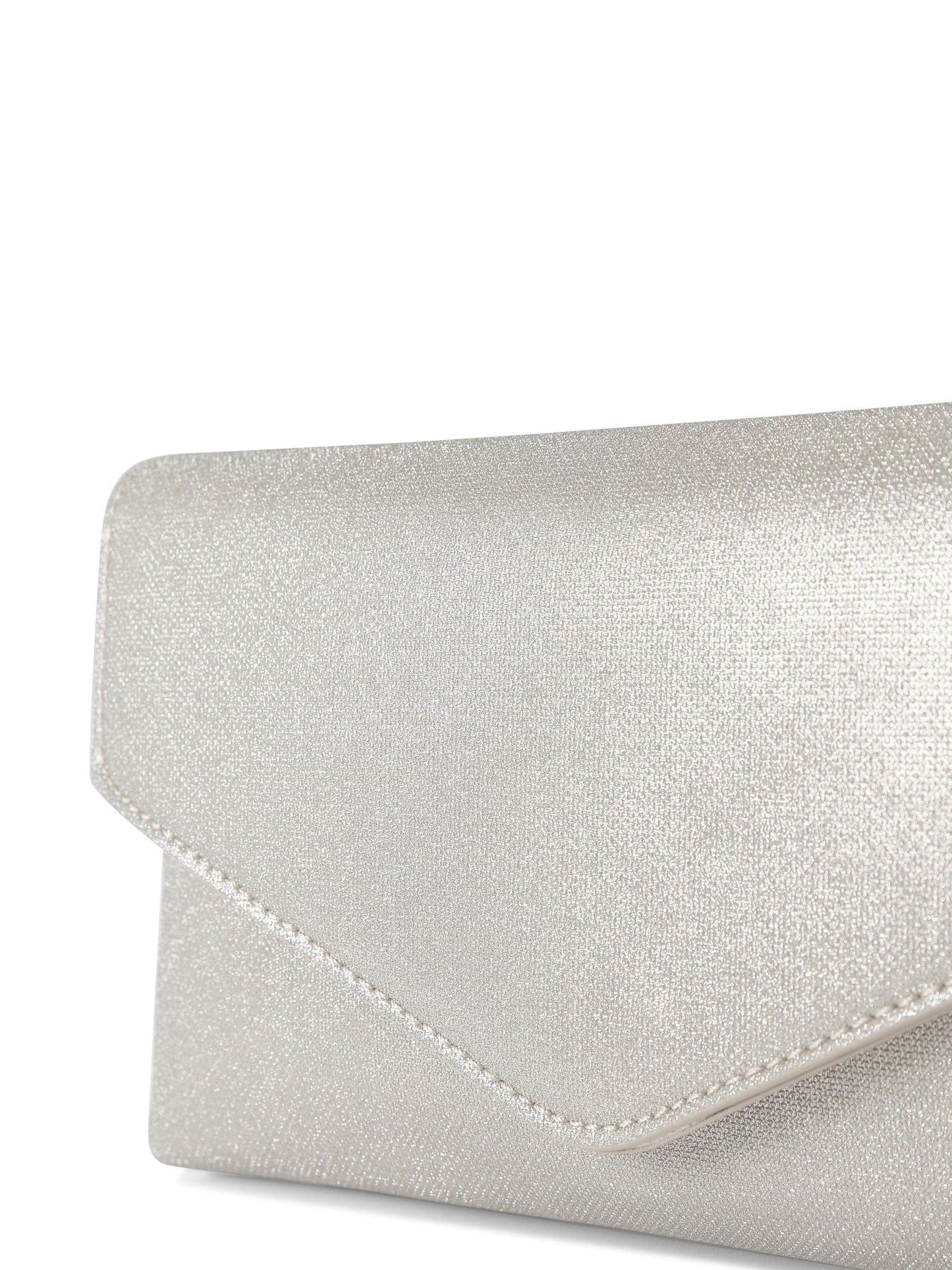 KG Kurt Geiger Gümüş Renk Bella Clutch Çanta