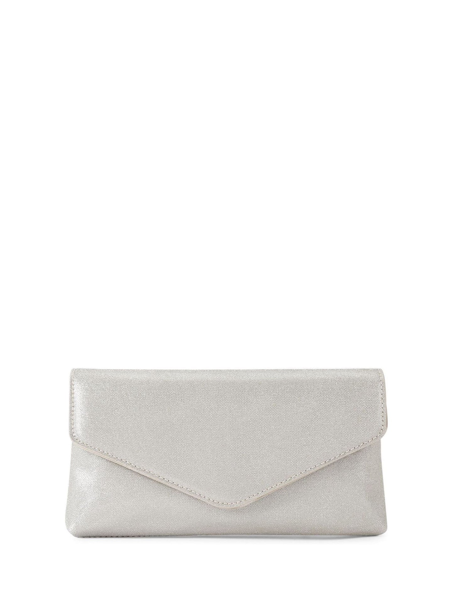 KG Kurt Geiger Gümüş Renk Bella Clutch Çanta