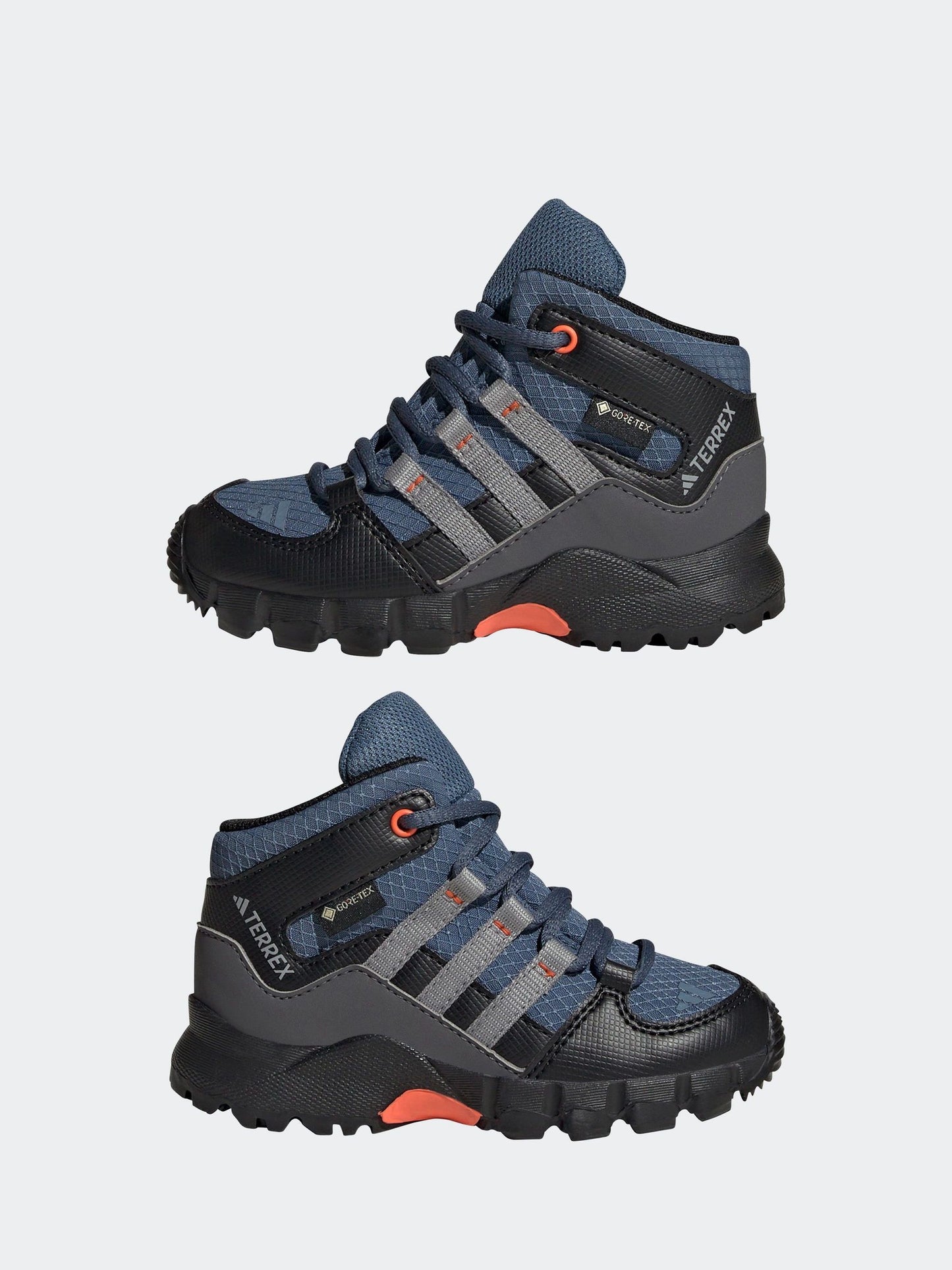 adidas Blue Mid Goretex Hiking Boots