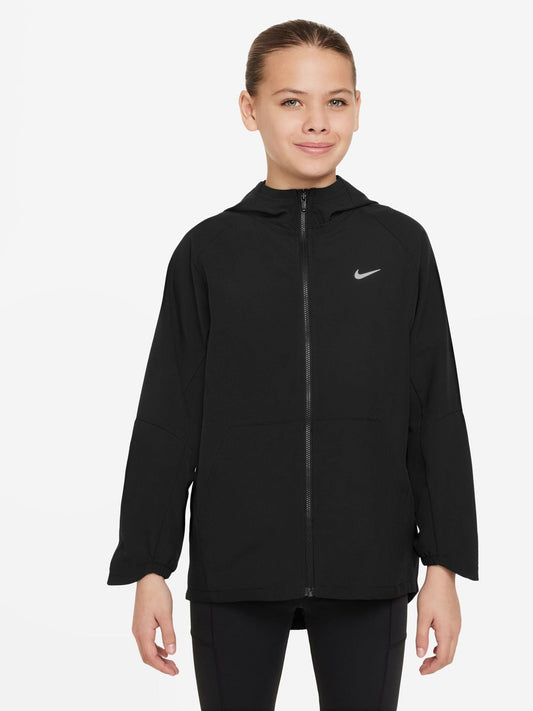 Nike Black Dri-FIT UV Woven Training Jacket