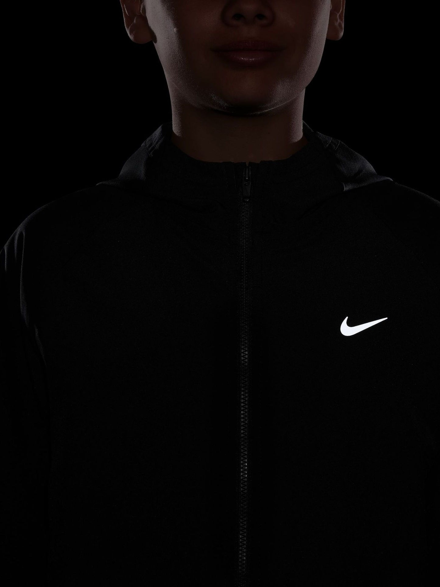 Nike Black Dri-FIT UV Woven Training Jacket