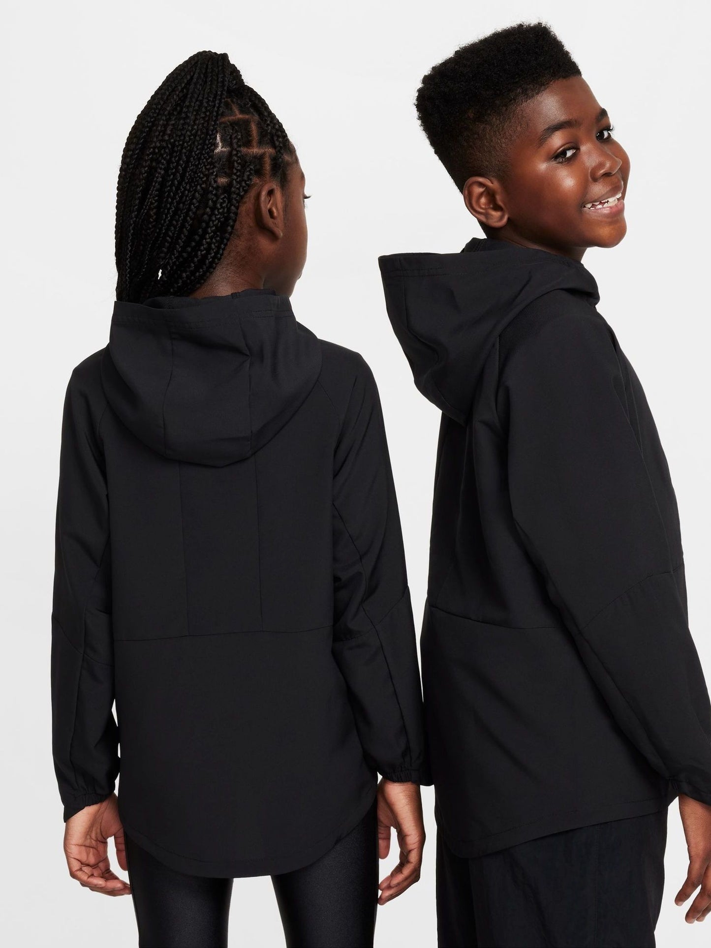 Nike Black Dri-FIT UV Woven Training Jacket