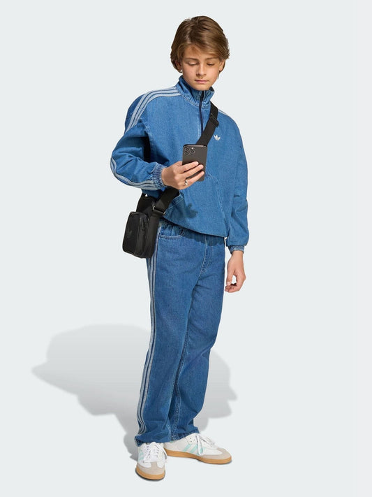 adidas originals Blue Denim Jacket Kids