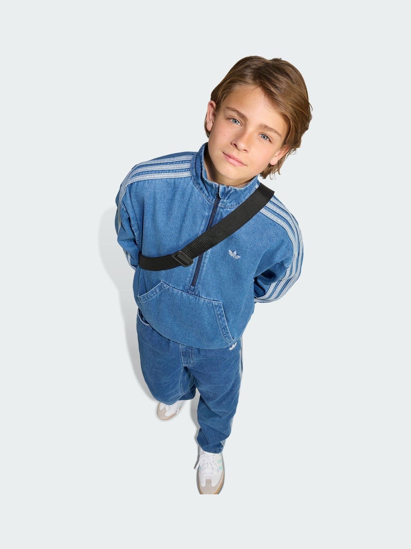 adidas originals Blue Denim Jacket Kids