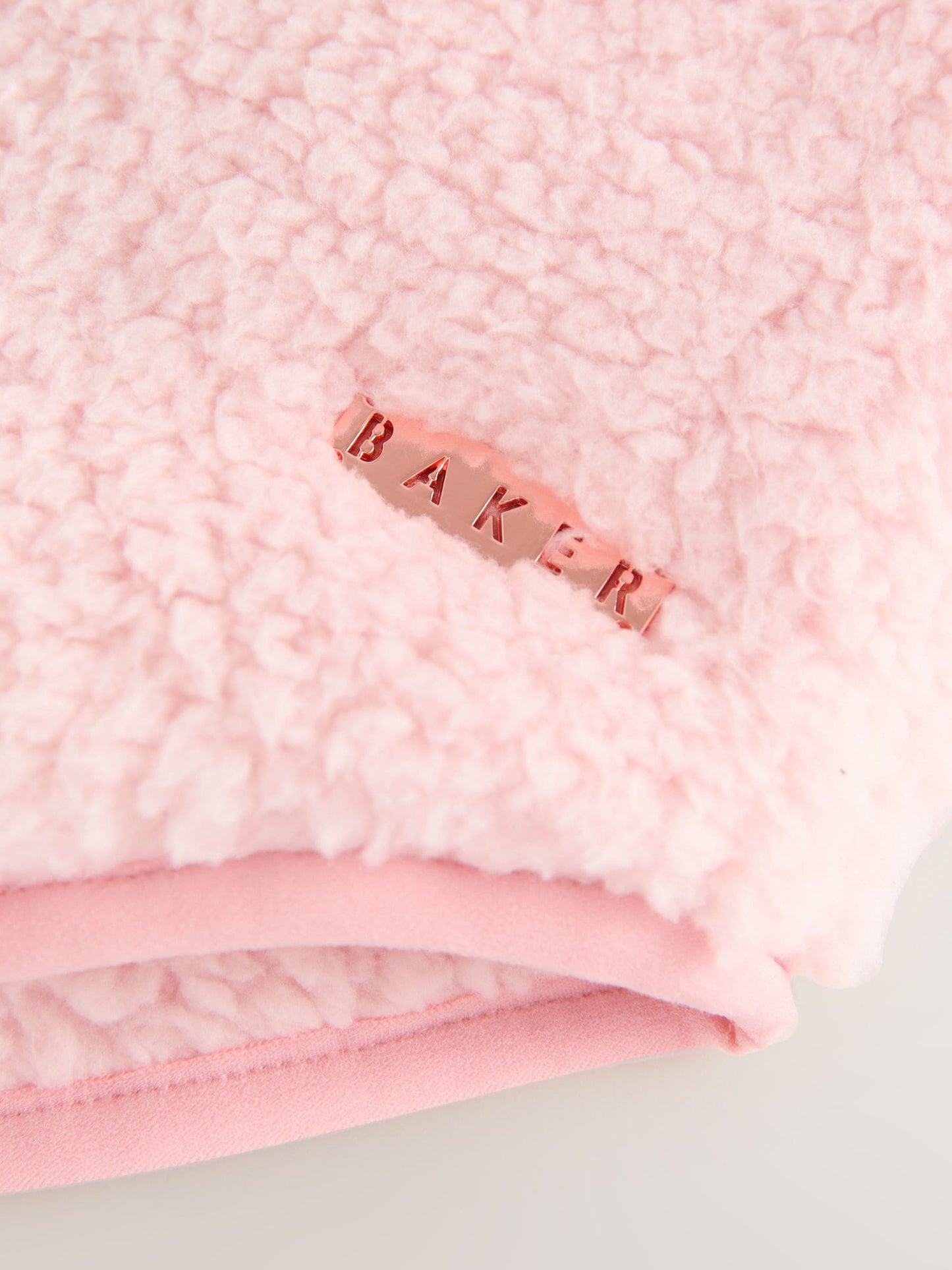 Baker by Ted Baker Fermuarlı Kapüşonlu Polar Ceket