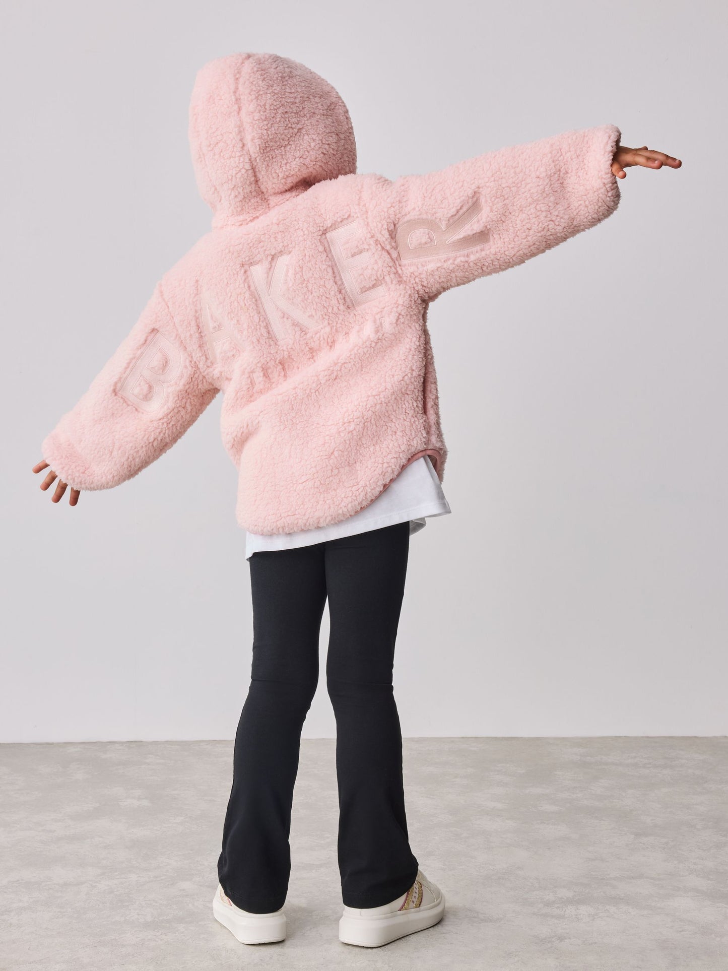 Baker by Ted Baker Fermuarlı Kapüşonlu Polar Ceket
