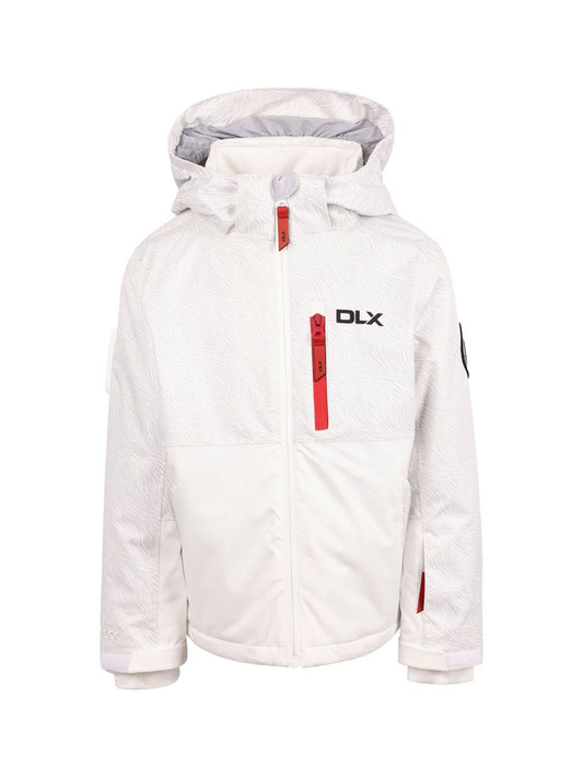 DLX White Kids Keeya Ski White Jacket