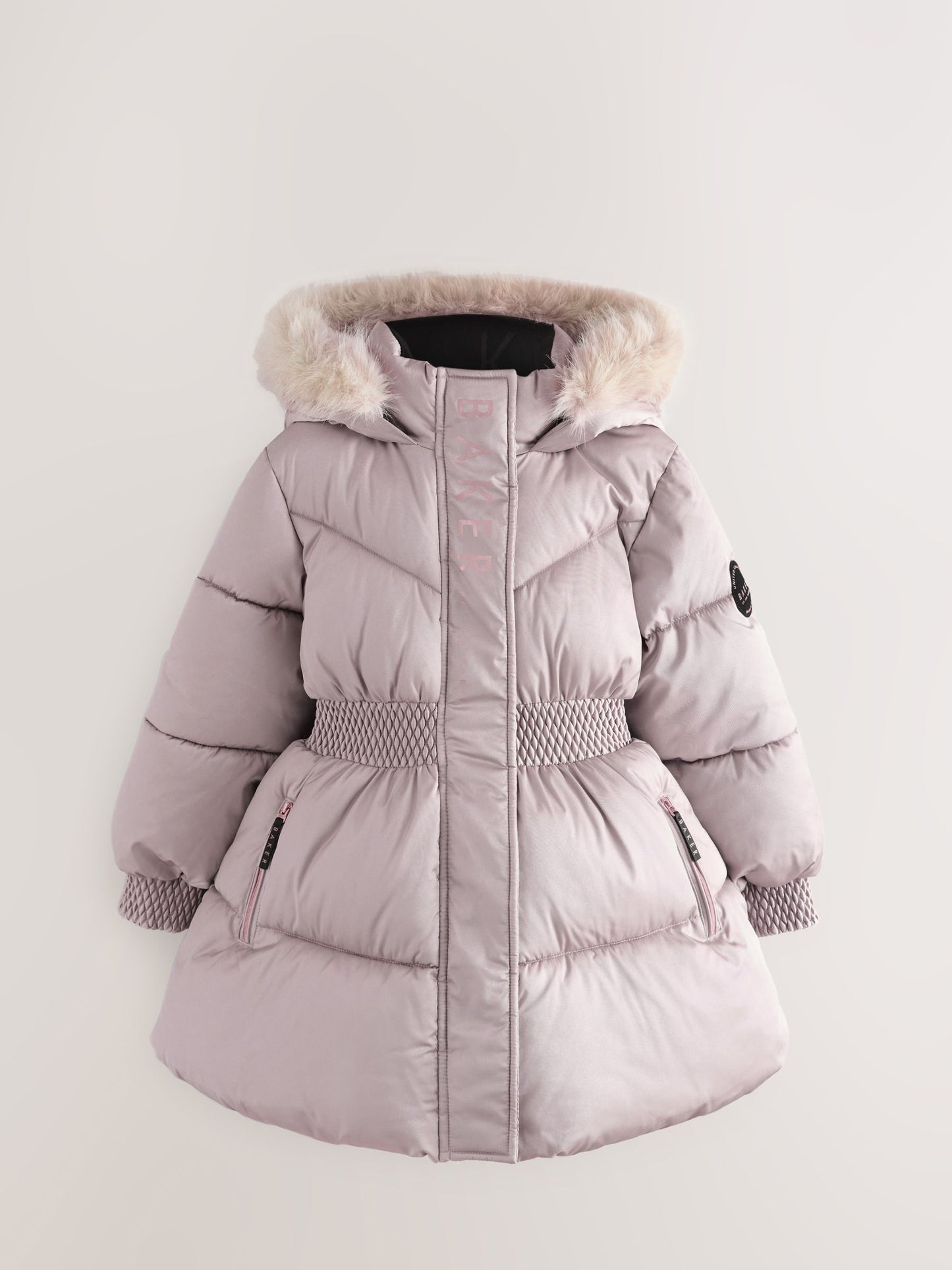 Baker by Ted Baker Suya Dayanıklı Etek Detaylı Dolgulu İstiridye Mont