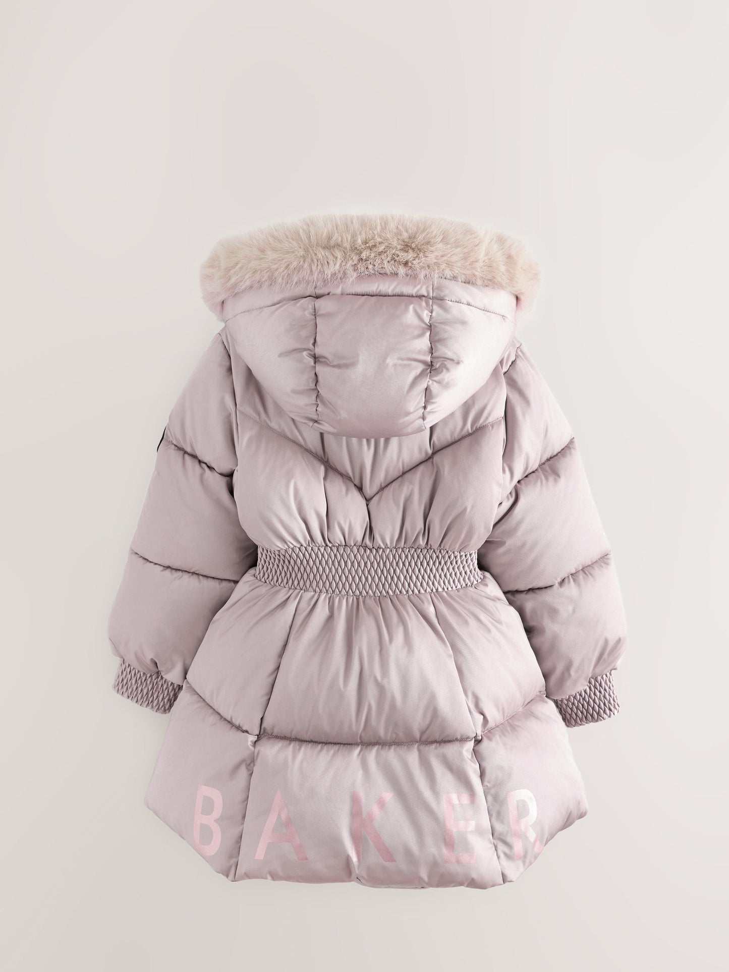 Baker by Ted Baker Suya Dayanıklı Etek Detaylı Dolgulu İstiridye Mont