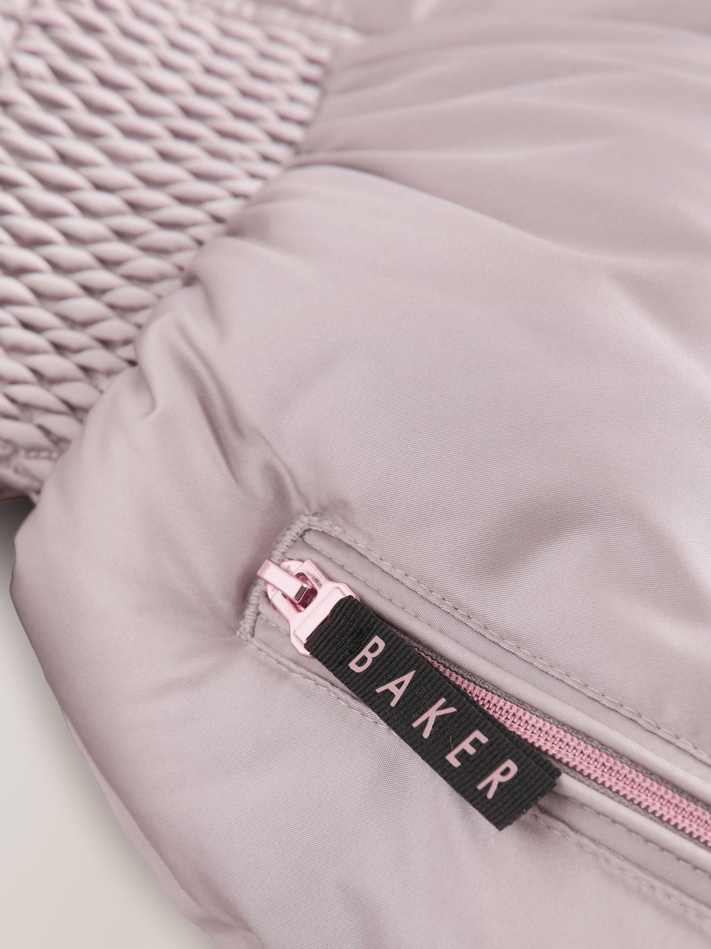 Baker by Ted Baker Suya Dayanıklı Etek Detaylı Dolgulu İstiridye Mont