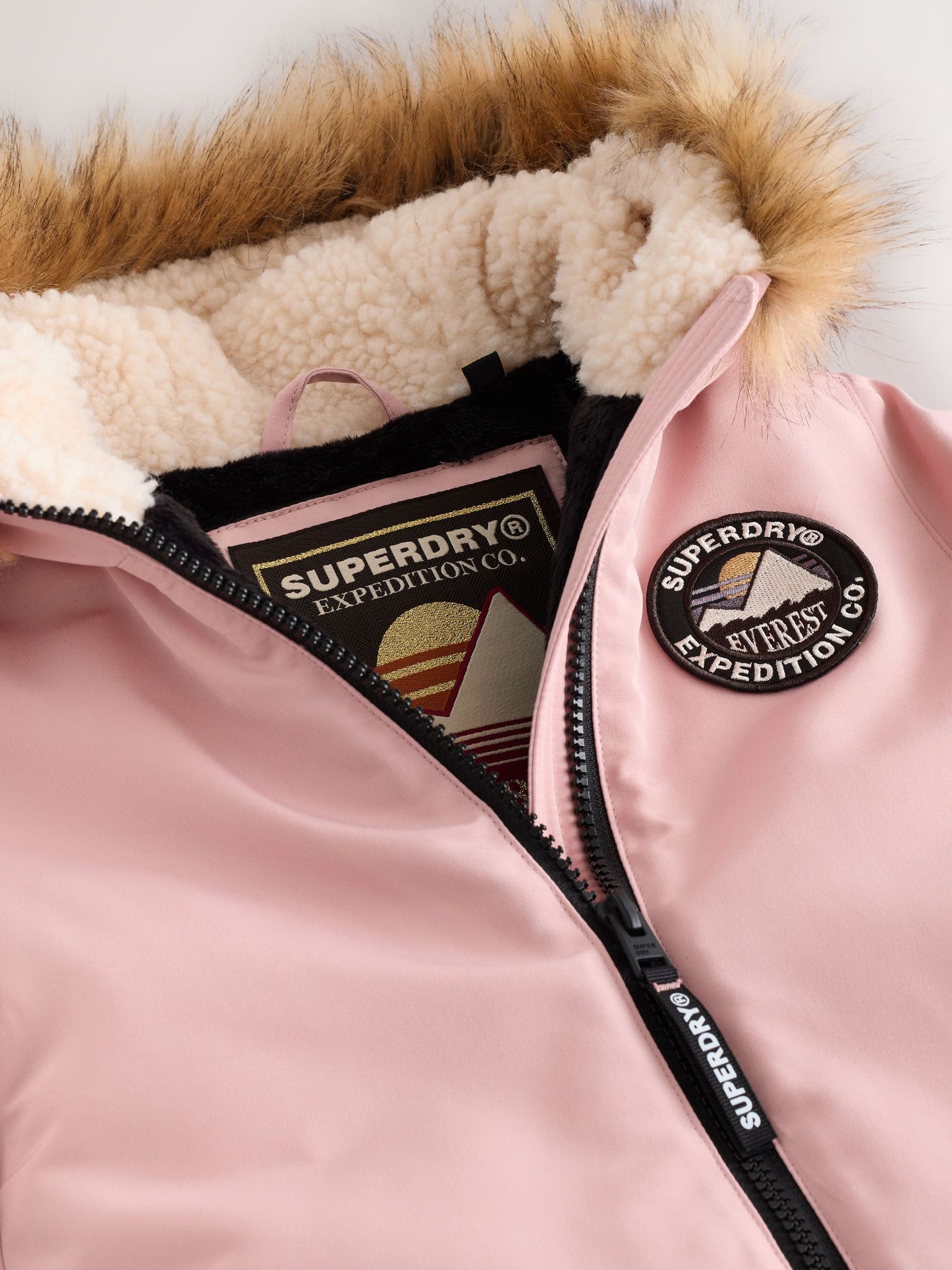 Superdry Açık Pembe Everest Kar Tulumu