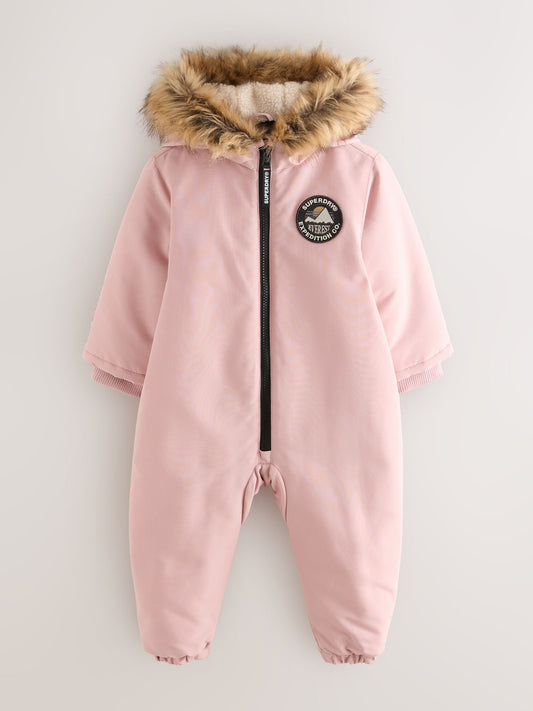 Superdry Açık Pembe Everest Kar Tulumu