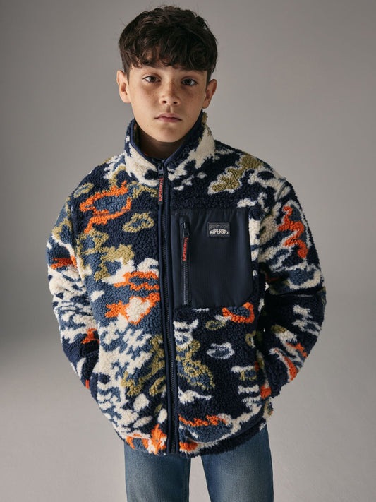 Superdry Multi Borg Zip Through Jacket