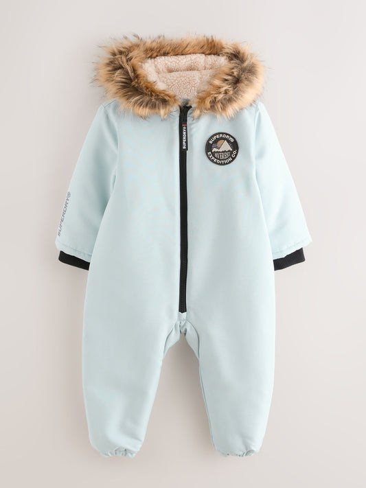 Superdry Mavi Everest Kar Tulumu
