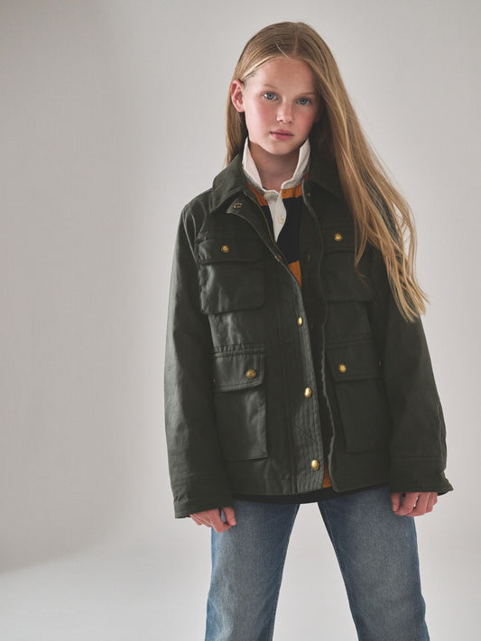 Superdry Green Wax Jacket