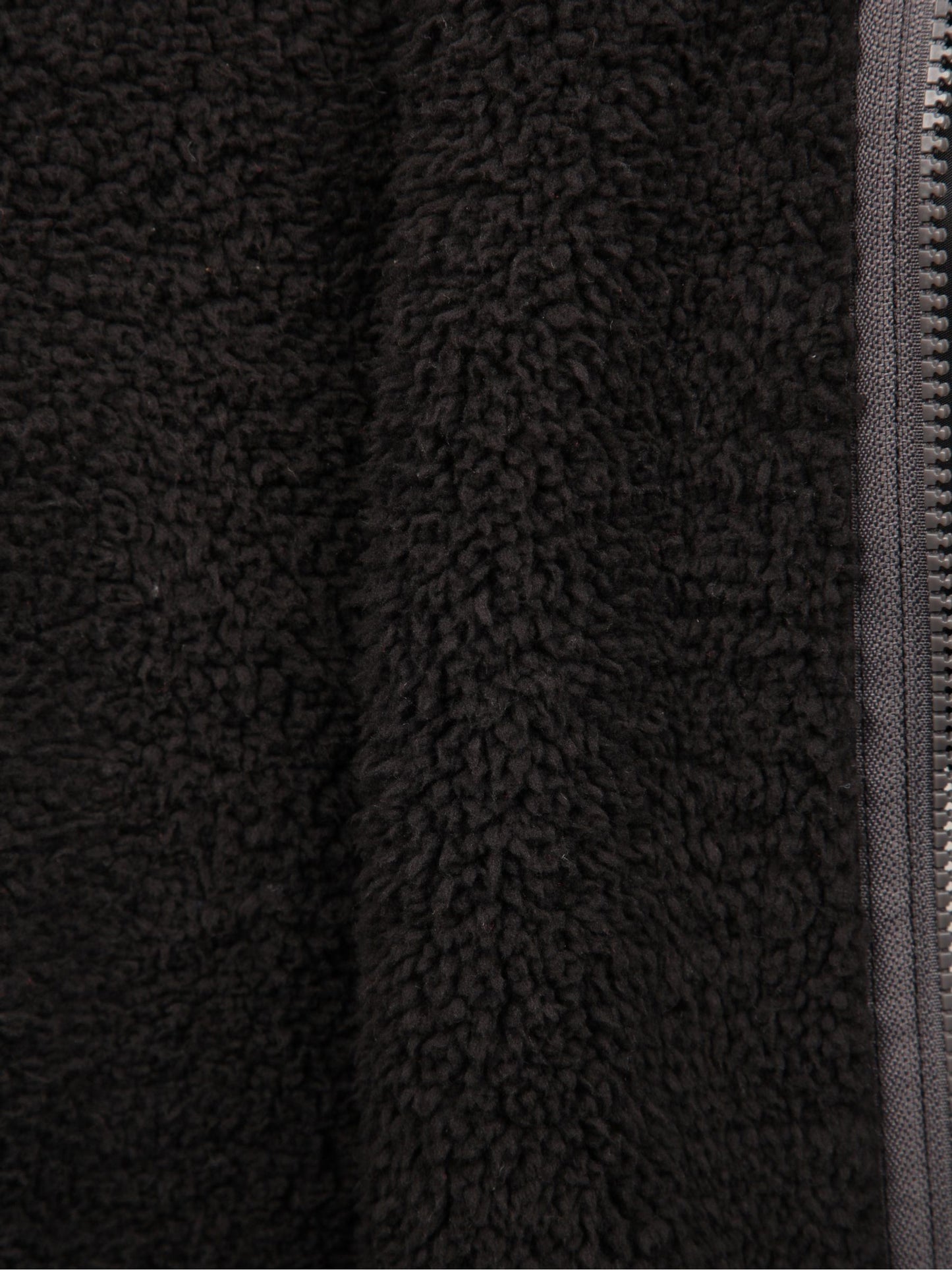 Mountain Warehouse Black Robin Kids Water Resistant Borg Lined Jacket