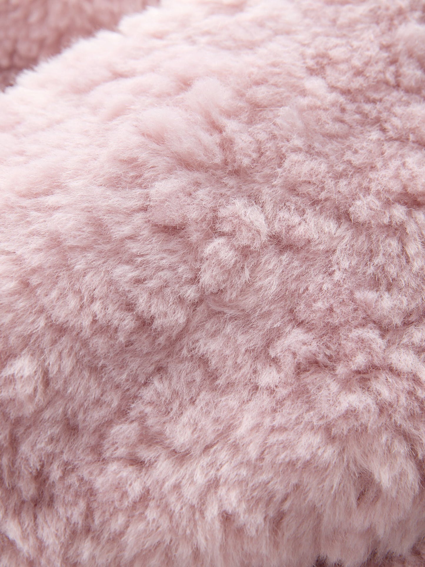 Pink Borg Duffle Coat (3-16yrs)