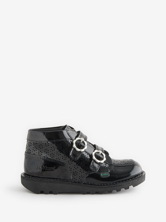 Kickers Black Hi Meadow Boots