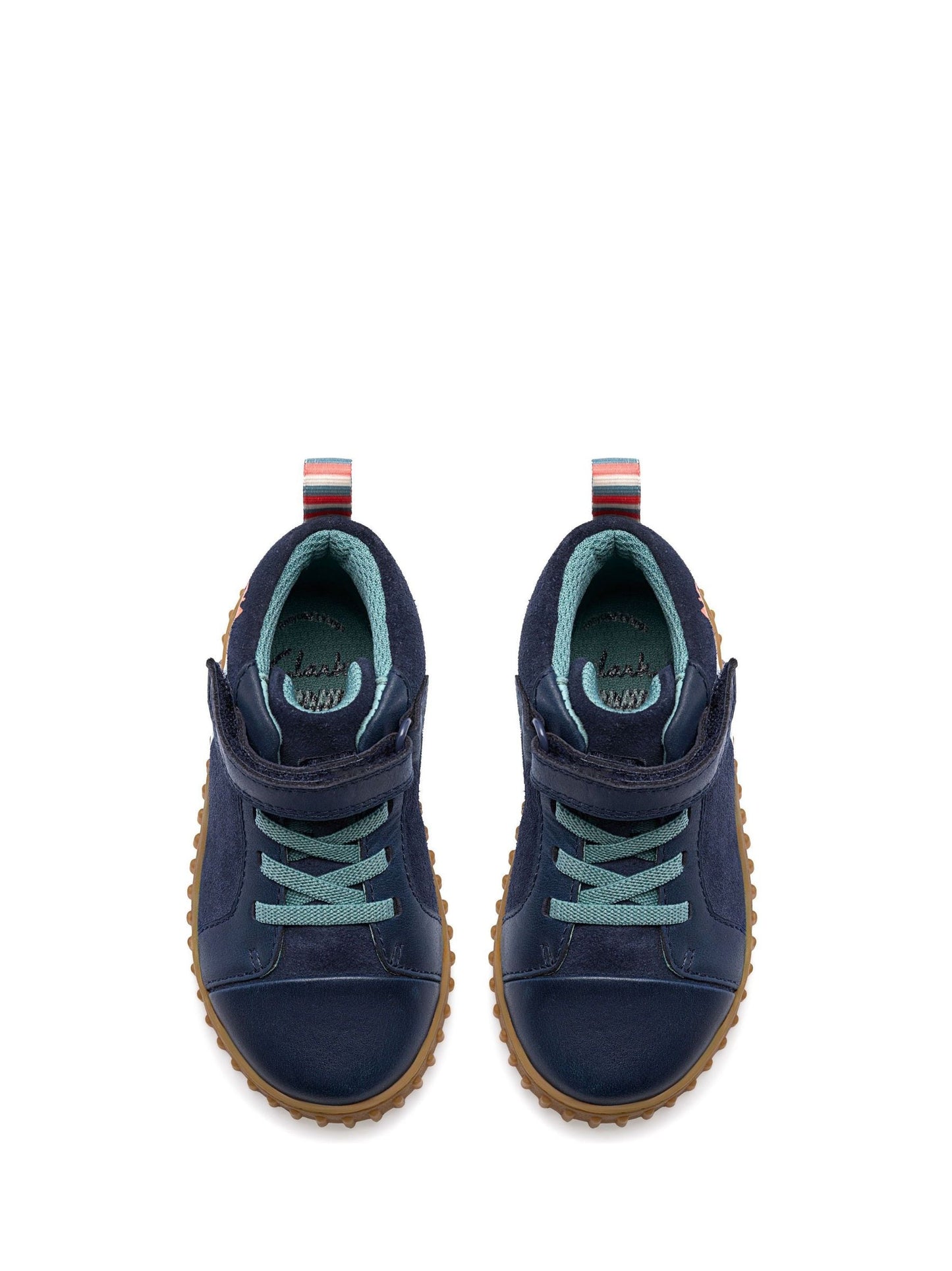 Clarks Blue Younger Boys Cove Kind Boots
