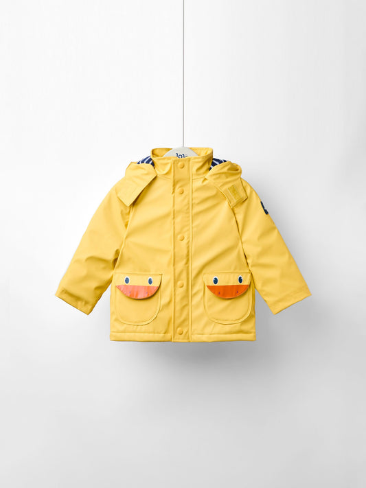 JoJo Maman Bébé Yellow Duck Waterproof Jacket