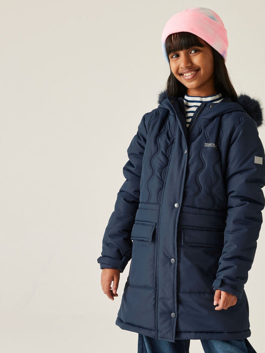 Regatta Blue Fabrizia II Heavyweight Water Replellent Jacket