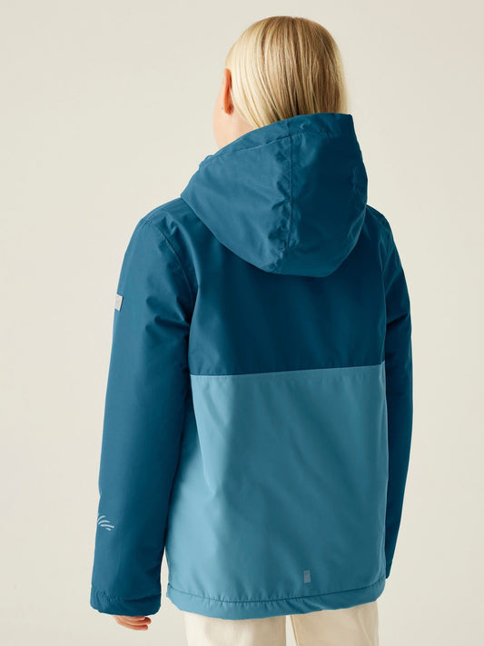 Regatta Blue Hillain Warm Lined Waterproof Borg Lined Jacket