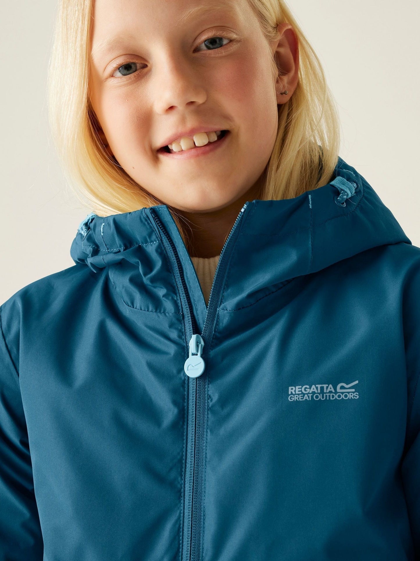 Regatta Blue Hillain Warm Lined Waterproof Borg Lined Jacket