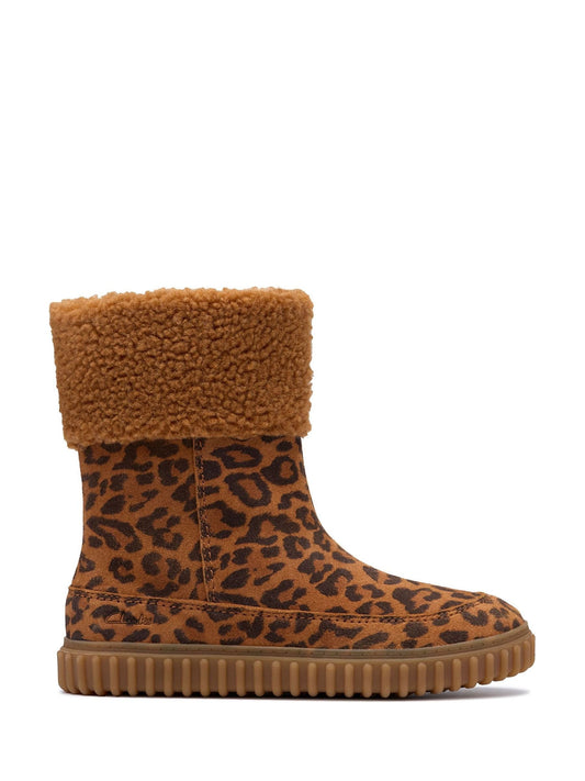 Clarks Animal Kids Cove Snug Boots