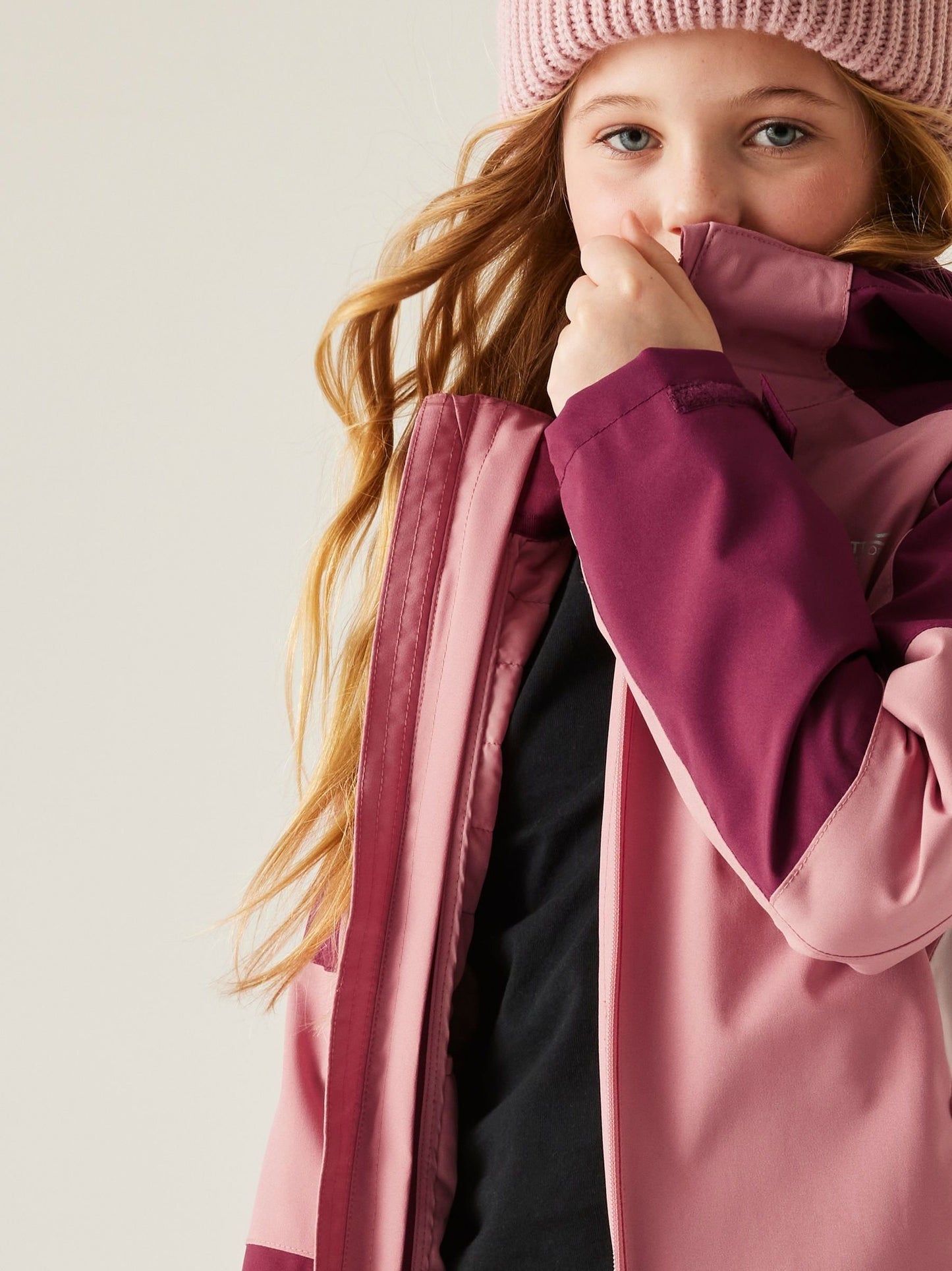 Regatta Pink Trekktain 3-In-1 Waterproof Torch Jacket