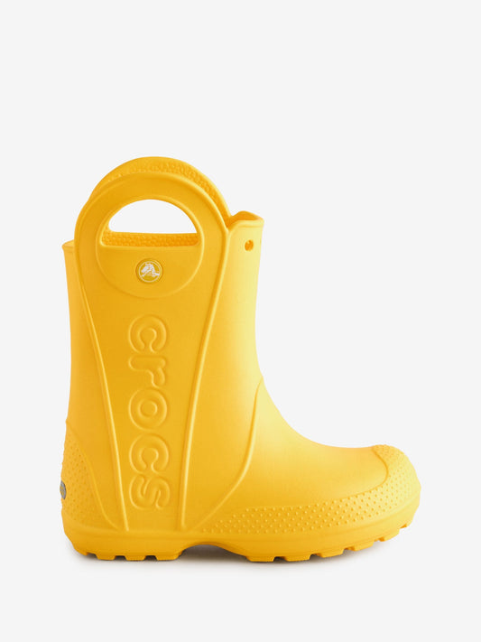 Crocs Yellow Kids Handle It Rain Boots