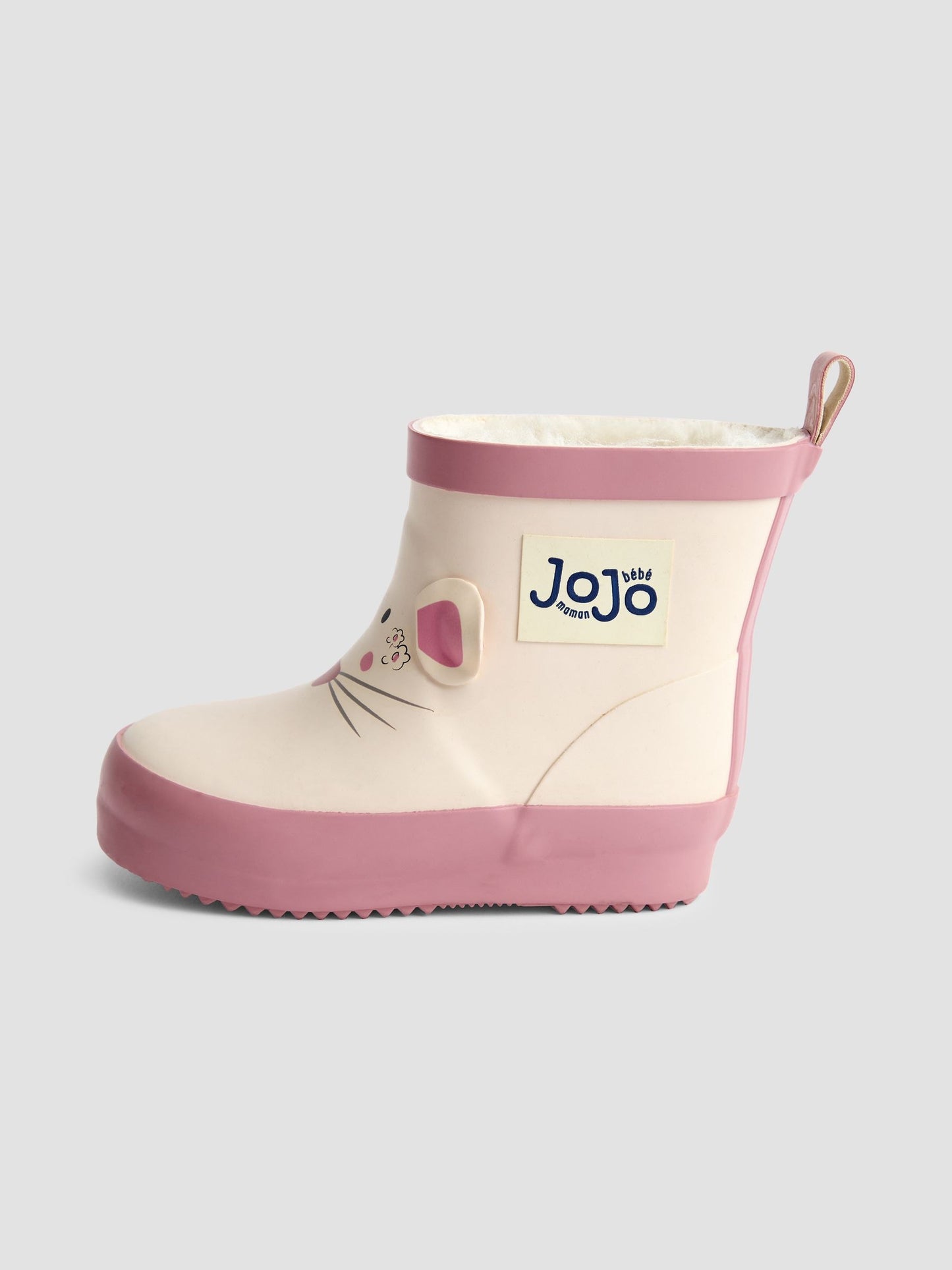 JoJo Maman Bébé Krem Kısa Unicorn Yağmur Çizmesi