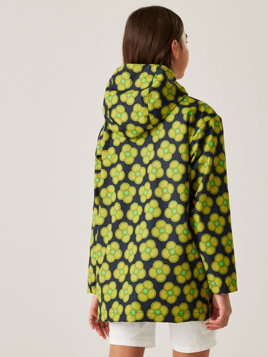 Regatta Blue Orla Kiely Swing Waterproof Jacket