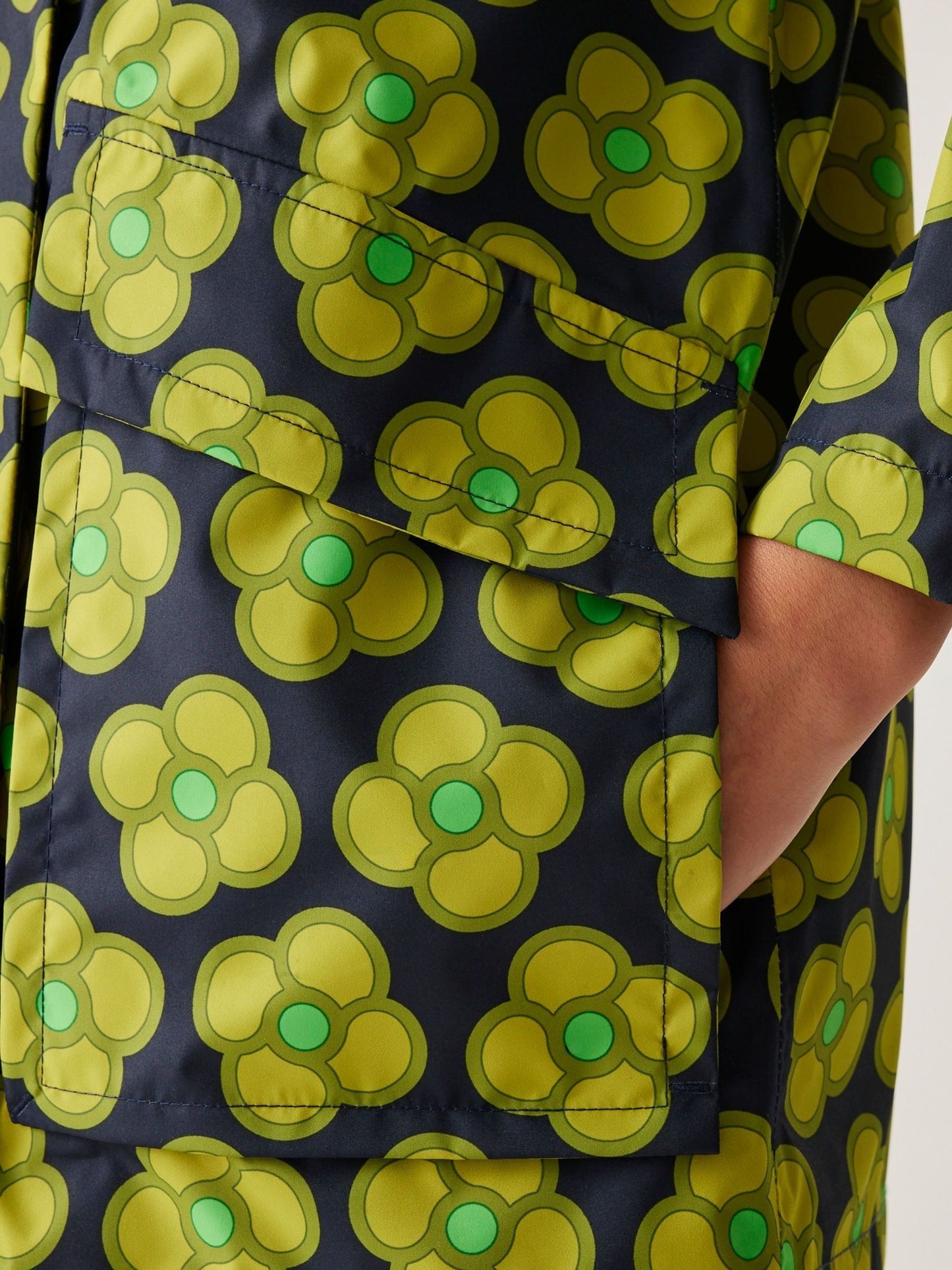 Regatta Blue Orla Kiely Swing Waterproof Jacket