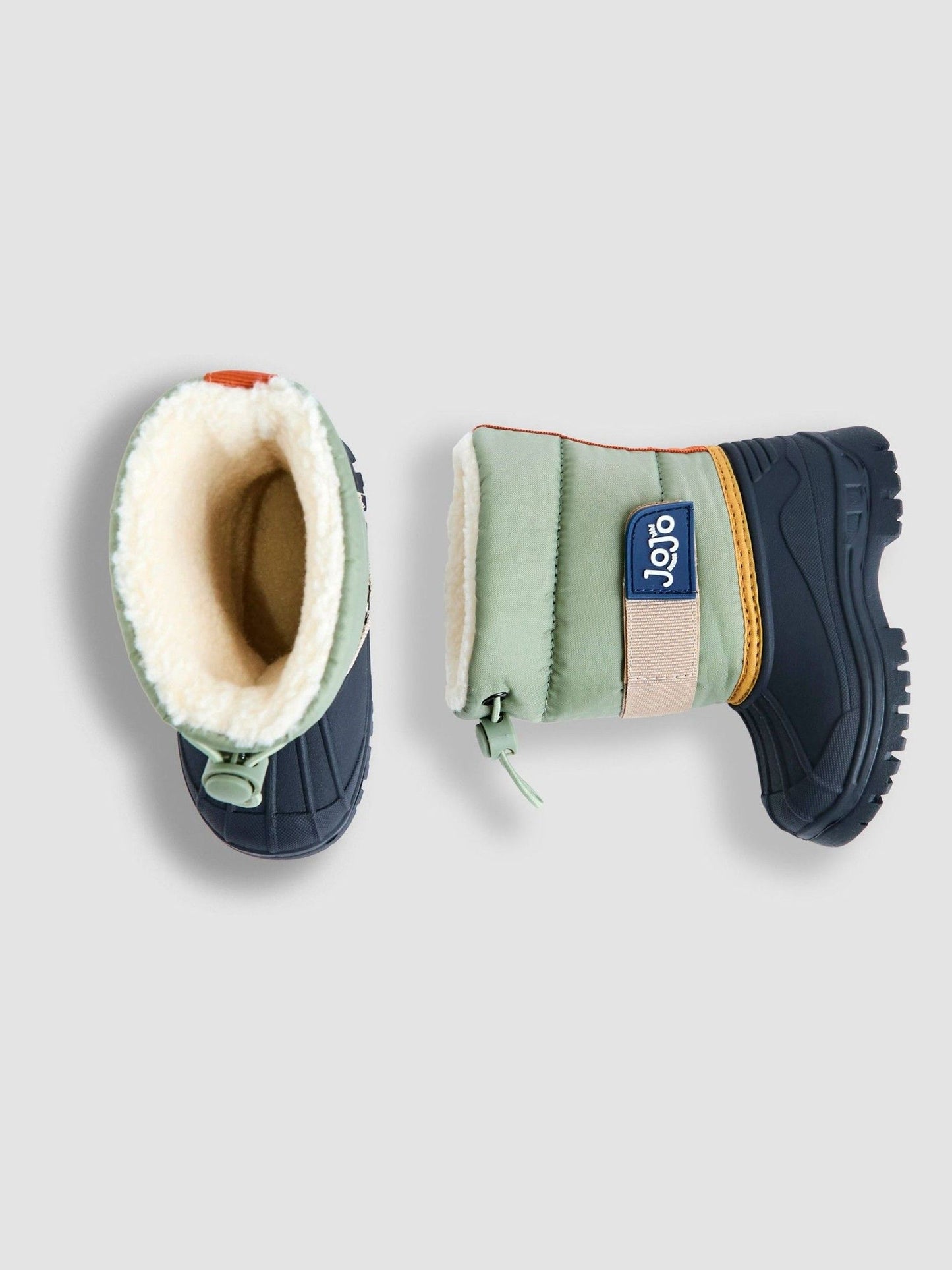 JoJo Maman Bébé Khaki Cosy Snow Boots