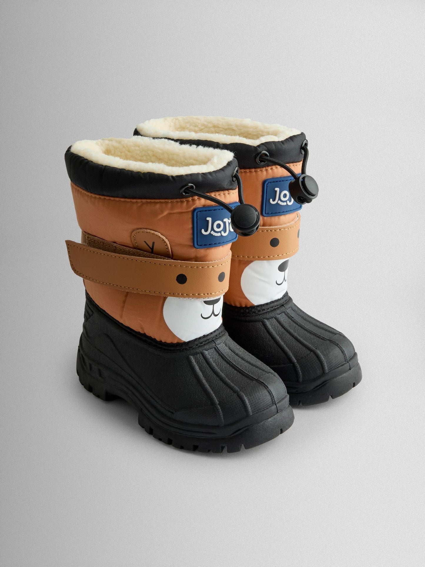 JoJo Maman Bébé Brown Bear Cosy Snow Boots