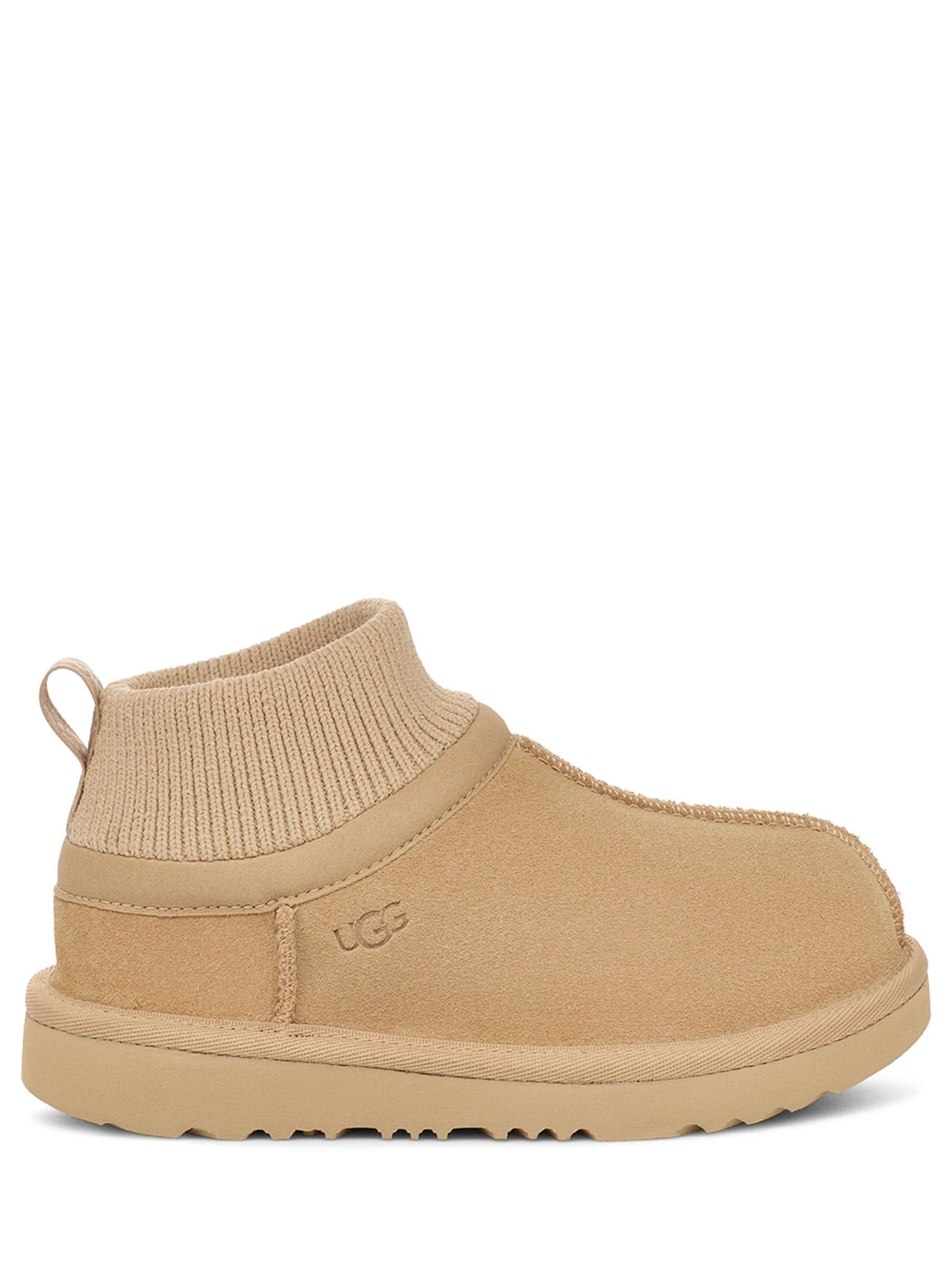 UGG Cream Toddler Classic Ultra Stretch Cuff Slippers